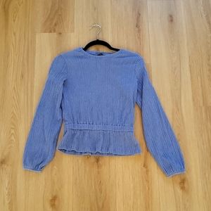 Dynamite top in size small blue